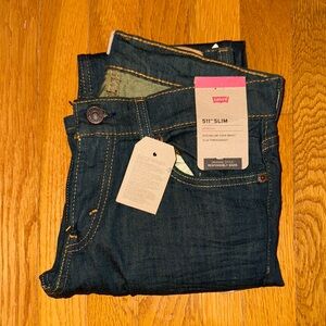 Levi's 511 Dark Indigo Slim Jeans